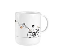 Tasse Céramique Räder Velo, 100 ml, Classique, Réutilisable, Pour toutes les occasions
