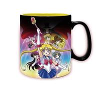 Tasse Changeante Par Chaleur Sailor Moon 460ml Groupe Carton ABYSTYLE