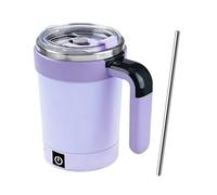 Tasse chauffante avec fonction de mélange automatique et longue durée de puissance, tasse à mélanger automatique, idéale pour un usage quotidien Bouteille isotherme antirouille