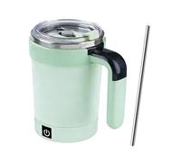 Tasse chauffante avec fonction de mélange automatique et longue durée de puissance, tasse à mélanger automatique, idéale pour un usage quotidien Bouteille isotherme antirouille