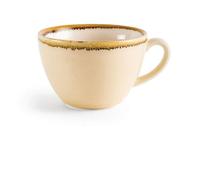 Olympia Kiln GP332 Lot de 6 tassesà cappuccino en grès Crème Capacité 340 ml