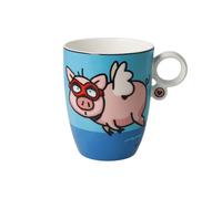 Tasse d'artiste Ed ECK- When Pigs Fly Pop Art