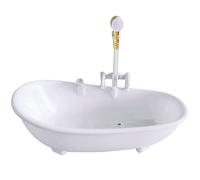 Tasse de baignoire mini baignoire en plastique verres à cocktails de boisson à boire tasses de vin, 300 ml de tasse de boisson drôle, verres à martini avec des verres à vigne avec barre de fête