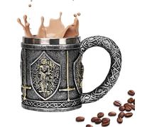 Tasse de chevalier médiéval | Tasses à café | Tasse polyvalente 450 ml