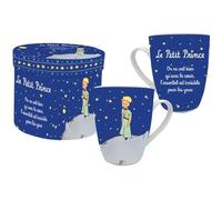 Le Petit Prince Coffret Individuel Mug LPP Nuit Etoilée, Céramique, Bleu, 9 cm, 11 x 8 x 11.5 cm