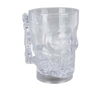Tasse de Crâne Lumineuse D'Halloween, Tasse à Bière avec Visage de Crâne, Verres à Boire avec Poignée Tasses D'Halloween Lumineuses à LED Tasses D'Halloween Cadeaux Tasse de Pirate
