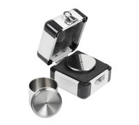 Tasse de densité en acier inoxydable pour mesurer la gravité spécifique, design à grande ouverture, outil pour peinture et matériaux auxiliaires et huiles avec boîte de rangement
