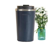Tasse de isolée,tasses à café isolées Pichet de bouteille d'eau de tasse | avec couvercle pour boisson chaude ou froide Bleu 500 ml