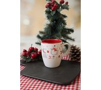 Tasse de joie de Noël tasse en céramique du nouvel an 9 cm
