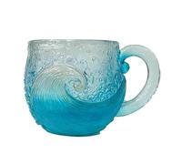 Tasse de plage - Tasse à café en céramique - Tasse en céramique - Tasse à café - Grande tasse à thé - Tasse à thé avec poignée et boîte cadeau - Pour boisson froide, cocktail, whisky, bière, vin