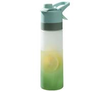 Tasse de pulvérisation d'eau - Bouteille d'eau brumisée de 650 ml, bouteille de sport avec spray | Gourde réutilisable pour gym, course, cyclisme, entraînement, sports de plein air, 7 x 27,5