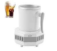 Tasse De Refroidissement Rapide, Refroidisseur Instantané De Boisson Électrique Avec 2 Modes De Refroidissement, Fonctionnement À Une Touche, Système De Refroidissement Immergé, Pour Bière Jus white