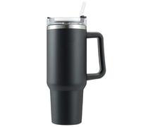 Tasse de voyage - Non spécifié - 40 oz - Acier inoxydable - Isotherme - Couvercle avec paille