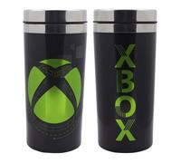 Paladone Mug de voyage XBOX - Marchandise officielle, Acier inoxydable, 450 ml, garde chaud/froid