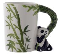 Tasse d'eau,tasse de lait,tasse à thé,café,porte-stylo,jouet,cadeau,multicolore,Mug avec Anse Panda 8 x 12,5 x 10,5 cm,400ml(Panda)