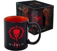 Tasse - Diablo IV - Sigil du nécromancien - 330 ml - Céramique élégante Noir