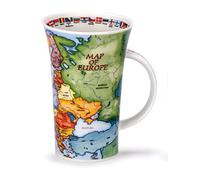 Tasse Dunoon, avec carte de l’Europe