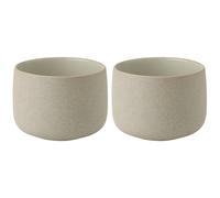 Tasse EMMA 150 ml, set de 2 pc, gris, grès, Stelton