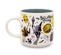 Tasse empilable en céramique avec inscription « Nightmare Before Christmas Disney The Allover Icons » - Contenance : 388,5 g