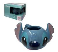 Tasse en céramique 3D Stitch Disney modèle mug 385 ml personnage en trois dimensions bol de petit déjeuner pour enfants à collectionner