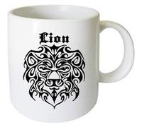 Tasse en céramique Lion Cbkreation Blanc G