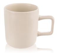 Tasse en céramique - ORION - 380 ml - Crème - Finition mate - 12,5x9x9,7 cm - Compatible lave-vaisselle