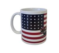 Tasse en céramique Voiture américaine rouge by Cbkreation
