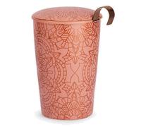 Tasse en porcelaine à double paroi avec infuseur - Mandala Power