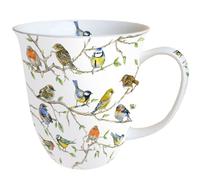 Tasse en Porcelaine Fine - Birds Meeting