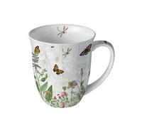 Ambiente Tasse en Porcelaine Fine - Jardin bucolique
