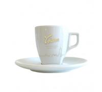 Tasse en porcelaine Voisin Espresso 6 vec sous-tasses - par 6