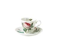 Tasse et sous-tasse à café Redoute Rose 13 cl