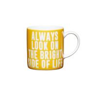 Tasse Expresso Porcelaine Coloré Jaune KitchenCraft ALWAYS LOOK