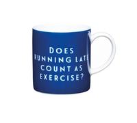 Tasse Expresso Porcelaine Coloré KitchenCraft RUNNING LATE SC