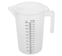 Tasse Graduée Cuisine 2 L en Plastique avec Couvercle | Mesureur Plastique, Doseur Couvercle, Gobelets Doseurs, Verre Mixeur Plongeant