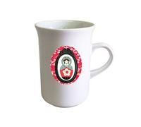 Tasse haute en céramique Matriochka