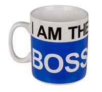 Tasse - I AM THE BOSS - XL - 750 ml - Céramique - Bleu