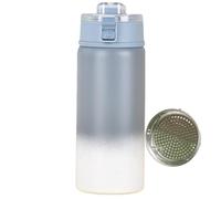 Tasse isotherme avec couvercle, tasse isotherme en acier inoxydable | Tasse à isolation thermique de 550 ml avec couvercle | de paille sous vide en acier inoxydable de qualité alimentaire, pour