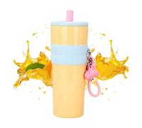 Tasse Isotherme Café - Tasse Café Thermo en Acier Inoxydable 800ml,Grande Capacité avec Couvercle et Paille pour Salle de Sport, Bureau, Fêtes, Plage et Déplacements