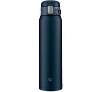 Zojirushi (ZOJIRUSHI) Bouteille d'eau à boire directe [ouverture en une touche] Tasse en acier inoxydable 600 ml Marine SM-SF60-AD