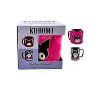 Pyramid International Tasse KUROMI FUZZY - Design Kuromi élégant, convient pour les boissons chaudes ou froides, prise en main confortable, excellent cadeau pour les fans de Kuromi, durable et passe