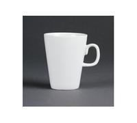 Olympia Whiteware Lot de 12 tassesà café en porcelaine 285 ml 110 mm