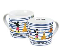 Tasse Mickey & Friends Crew 300 ml en porcelaine, tasse à café, tasse pour enfant, Mickey Mouse, Minnie Mouse, multicolore