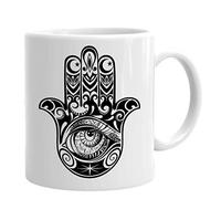Tasse Mug Cadeau Hamsa Main de Fatma Main de Myriam Symbole Protection