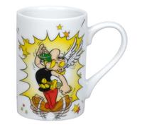 Tasse mug café expresso Könitz en porcelaine Astérix et Obélix (Potion Magique)
