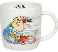 Tasse mug Könitz en porcelaine Astérix et Obélix (Course à pied)