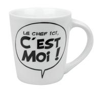 Könitz Tasse mug en porcelaine Astérix et Obélix (Le chef ici, C'est Moi !)