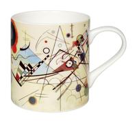 Tasse mug Könitz en porcelaine, Kandinsky (Composition VIII)