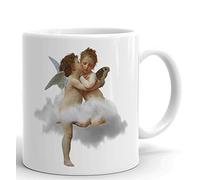 Tasse-Mug Le Baiser Des Anges - Amour et Psyche - Cadeau Ange Original Anniversaire Fête des Mères Romantique