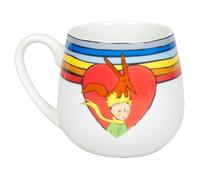 Tasse mug snuggle Könitz en porcelaine Le Petit Prince et le Renard (Cœur)